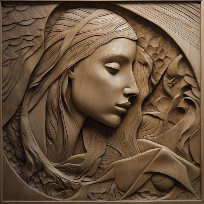 نموذج ثلاثي الأبعاد لآلة CNC 3D Art 